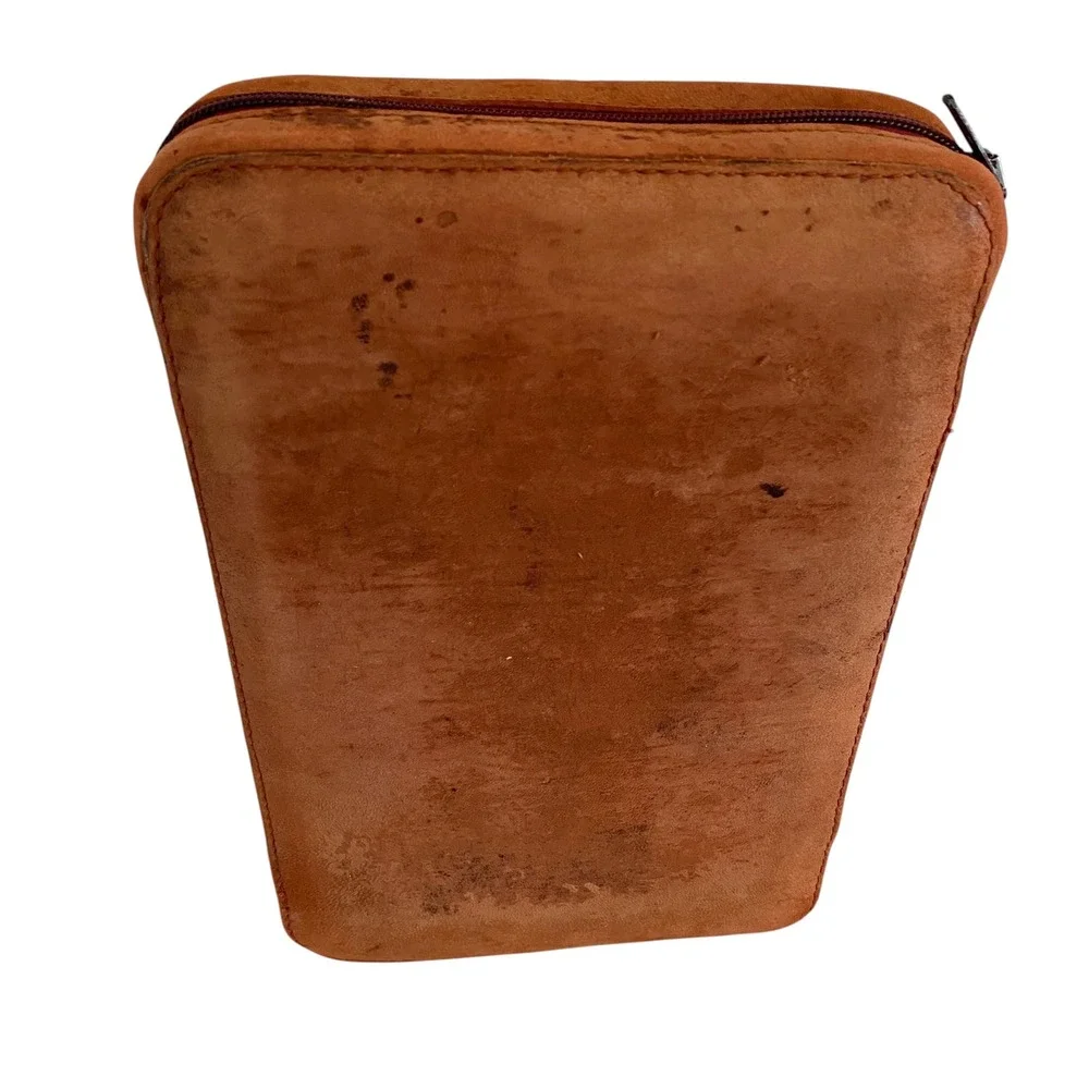 Vintage 1966 The Jerusalem Bible Doubleday Hardcover with Leather Zippered Case